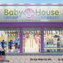Thiết kế shop mẹ và bé - Anh Hùng - Vĩnh Phúc
